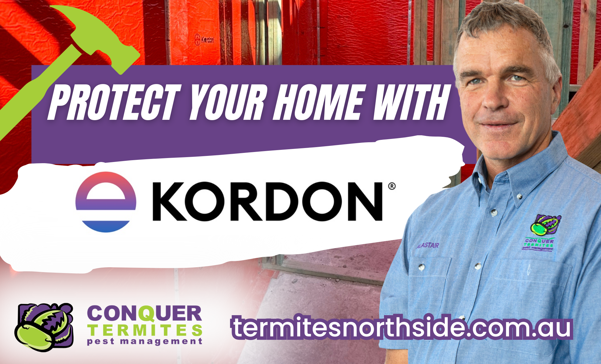 🌟 Protect Your Home with Kordon & Conquer Termites Northside! 🌟
